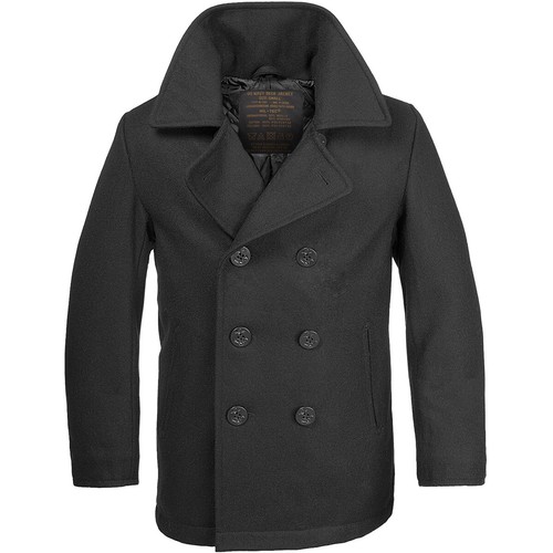 Vintage style navy pea coat - us,