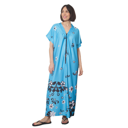 Zip front kaftan xl - zip, l/xl