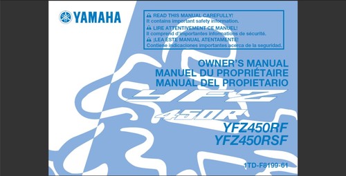 2010 yamaha yfz450r - 2010, atv
