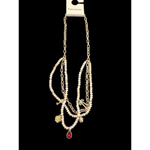Francesca gold multi - multi, strand