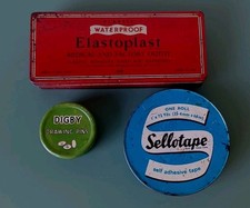 Vintage Tins. Old Tins. DIGBY