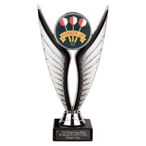 Darts runner award 195mm - runner, up