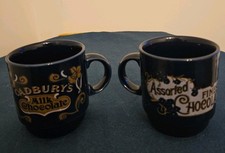 X2 Vintage Cadburys Mugs By