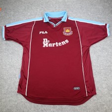 Vintage West Ham Shirt Medium