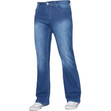 Mens Bootcut Jeans Stretch