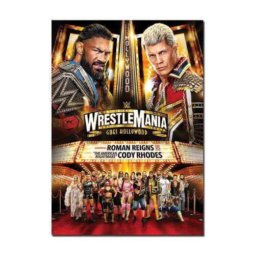 Wwe wrestlemania poster - wrestlemania, 39