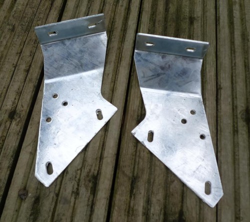 Bulkhead brackets hot dip - brackets,
