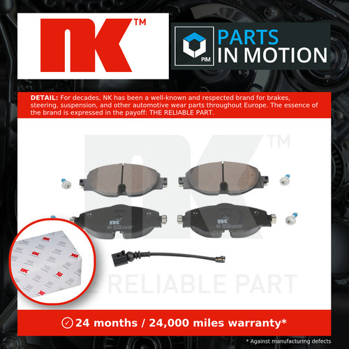 Brake pads set fits caddy - brake,