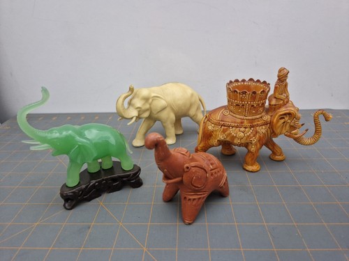 Decorative elephants - 4x,