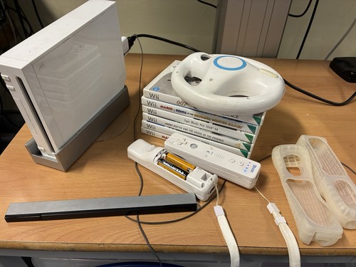 Nintendo wii white home - nintendo,