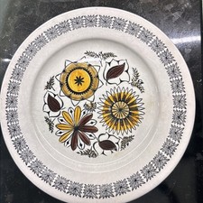 Vintage Kathie Winkle Calypso Dinner 9.5” Plate by Broadhurst &Sons*Collectable 