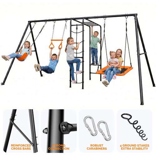Large metal swing - swing, sets