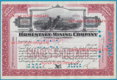 Homestake mining company usa - ,