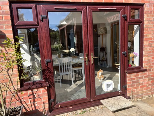 Pair upvc double glazed - pair,