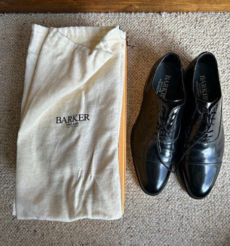 Barker men black leather - barker,