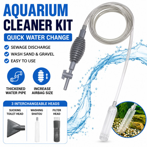 Aquarium cleaner kit fish - aquarium,