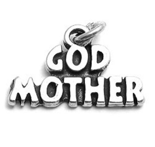 925 sterling silver godmother - silver,