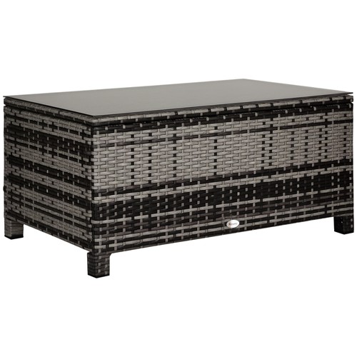 Outsunny garden rattan side - outsunny,