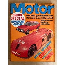 CHRYSLER SUNBEAM MOTOR