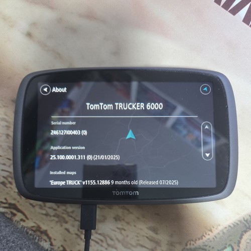 Tomtom trucker 6000 automotive - tomtom,