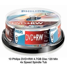 Philips DVD+RW 4.7GB Disc
