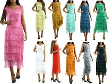 Women's Dress Maxi  Silk Party
