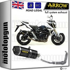 ARROW FULL SYSTEM EXHAUST OPEN RC RACE-TECH BLACK C SUZUKI GSR 750 2011 11