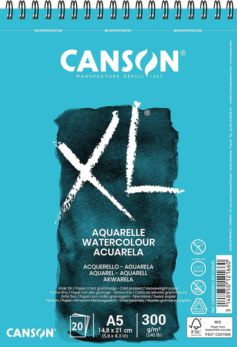Canson watercolour 300gsm - canson, xl