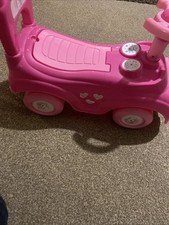 Unicorn Sit N' Ride Small Baby Car Walk & Drive Ride-on With Horn Walker