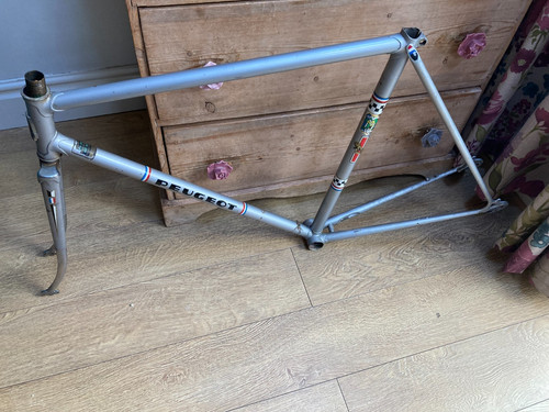 Vintage peugeot frameset - peugeot,