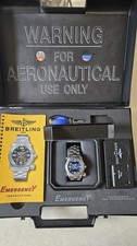 Breitling Emergency Blue Men's Watch E56321 Titanium