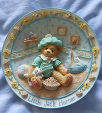 Cherished Teddies Nursery Rhyme Plate: Little Jack Horner