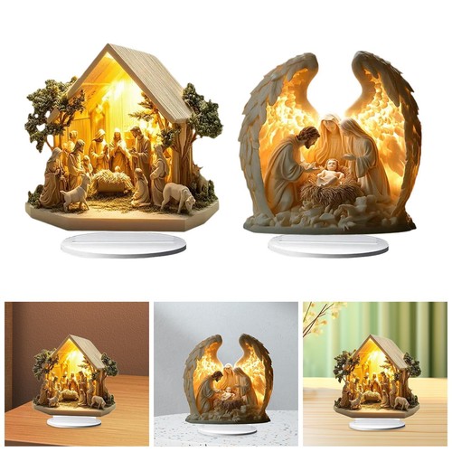 Christmas nativity scene - christmas,