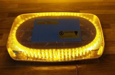 LED Warning Strobe Amber Flashing Beacon Magnetic Car Roof Recovery Light Bar