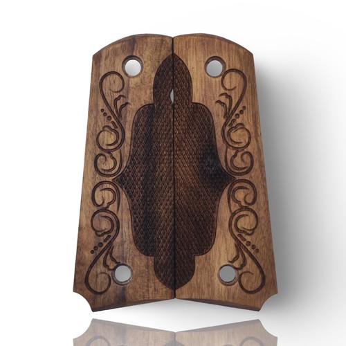 Walnut grips for colt kimber - walnut,