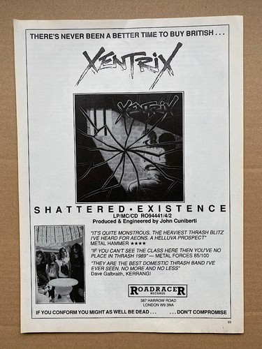 Xentrix shattered existence - xentrix,
