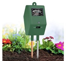 3-in-1 Soil PH Tester Water Moisture Light Test Meter  Plant Garden Kit Xddias
