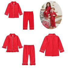 Baby Kid Red Pyjamas Nightgown