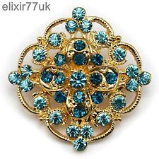 NEW GOLD FLOWER BOUQUET BROOCH