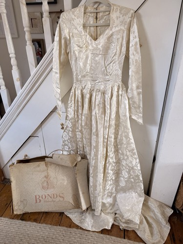 Vintage 1940s handmade - 1940s, ivory