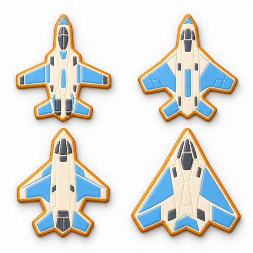 Modern jet profiles - modern, cookie