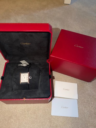 Cartier tank must - must, steel