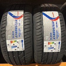 4x 215/50R17 BUDGET TYRES