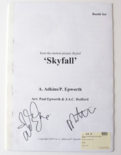 James Bond Skyfall Signed Music Score – Adele & Paul Epworth – Christie’s 2012