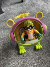 Rare Disney Special Agent Oso Whirly Bird With Figure All Working Order