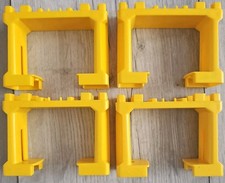 1997 TOMY Trackmaster 4 x track Yellow Risers Bridge Support Thomas Tank Engine