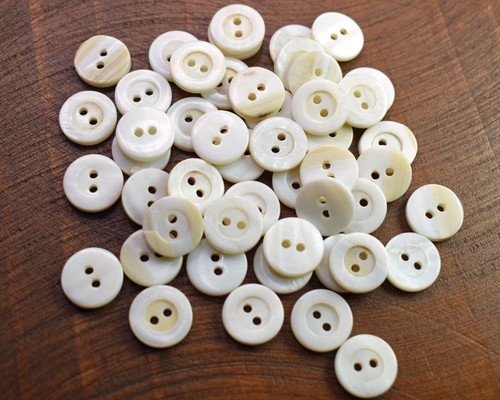 12mm 20pcs ivory mother pearl - ,