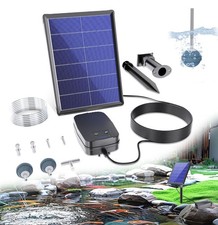 Biling 4W Solar Pond Aerator, Solar Pond Air Pump for Outdoor Fish Ponds