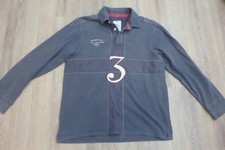 TOM JOULES DUDLEY MENS NO 3 RUGBY SHIRT /SWEATSHIRT DARK GREY SIZE XL