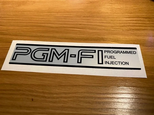 Crx intake manifold decal - manifold, decal.